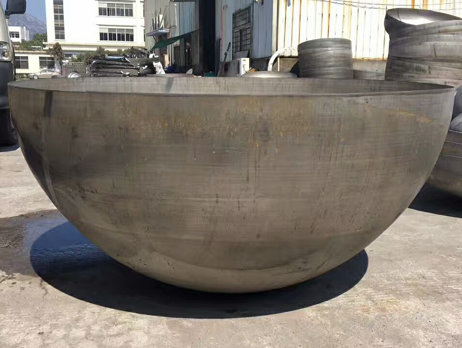 Stainless steel carbon steel hemisphere diameter 500-3000mm for pressure vessel